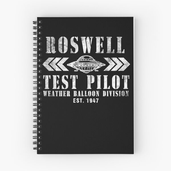 Item preview, Roswell Aviation Test Pilot Weather Balloon Division UFO designed and sold by SpookshowDesign.
