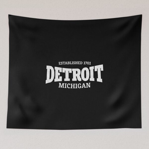 Artikelvorschau, Detroit Michigan Est 1701 amerikanische klassische Vintage Neuheit entworfen und verkauft von ripsydesigns.