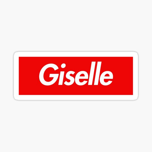 Giselle Name Stickers | Redbubble