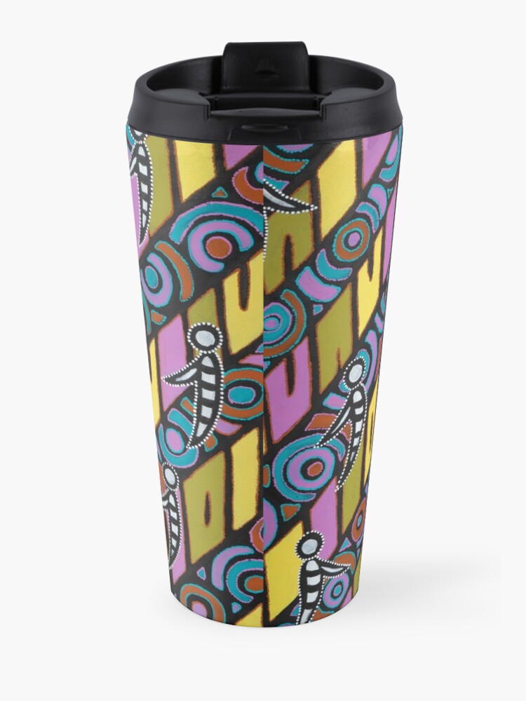 Alternate view of I am (White Cockatoo Dreaming) Travel Mug
