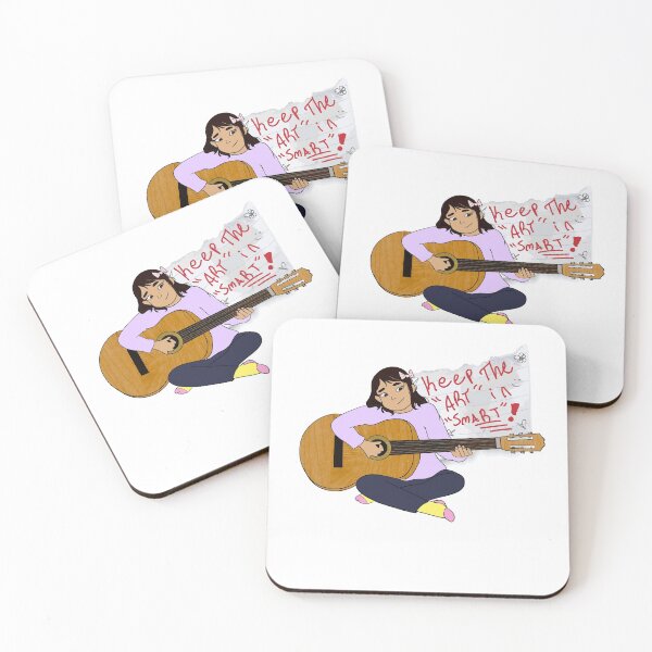 Artikelvorschau, Behalten Sie die "Kunst" in Smart Guitar Girl entworfen und verkauft von Holli Anderson.