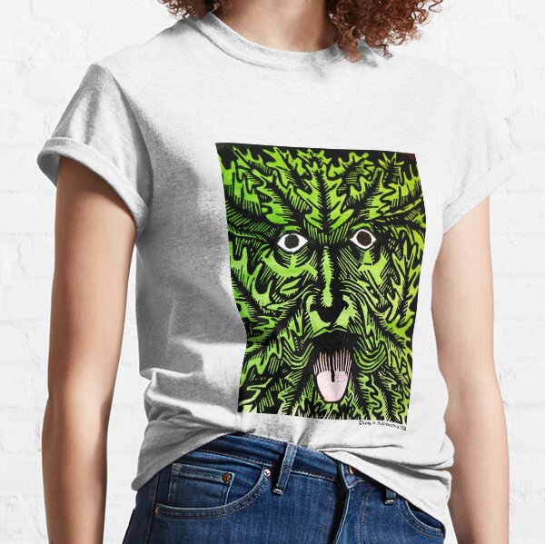 Green Man Classic T-Shirt