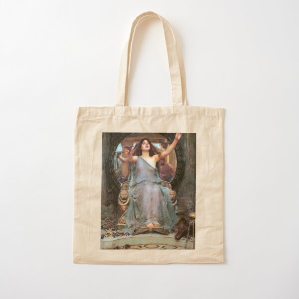 Circe offering the cup to Odysseus - John William Waterhouse Cotton Tote Bag
