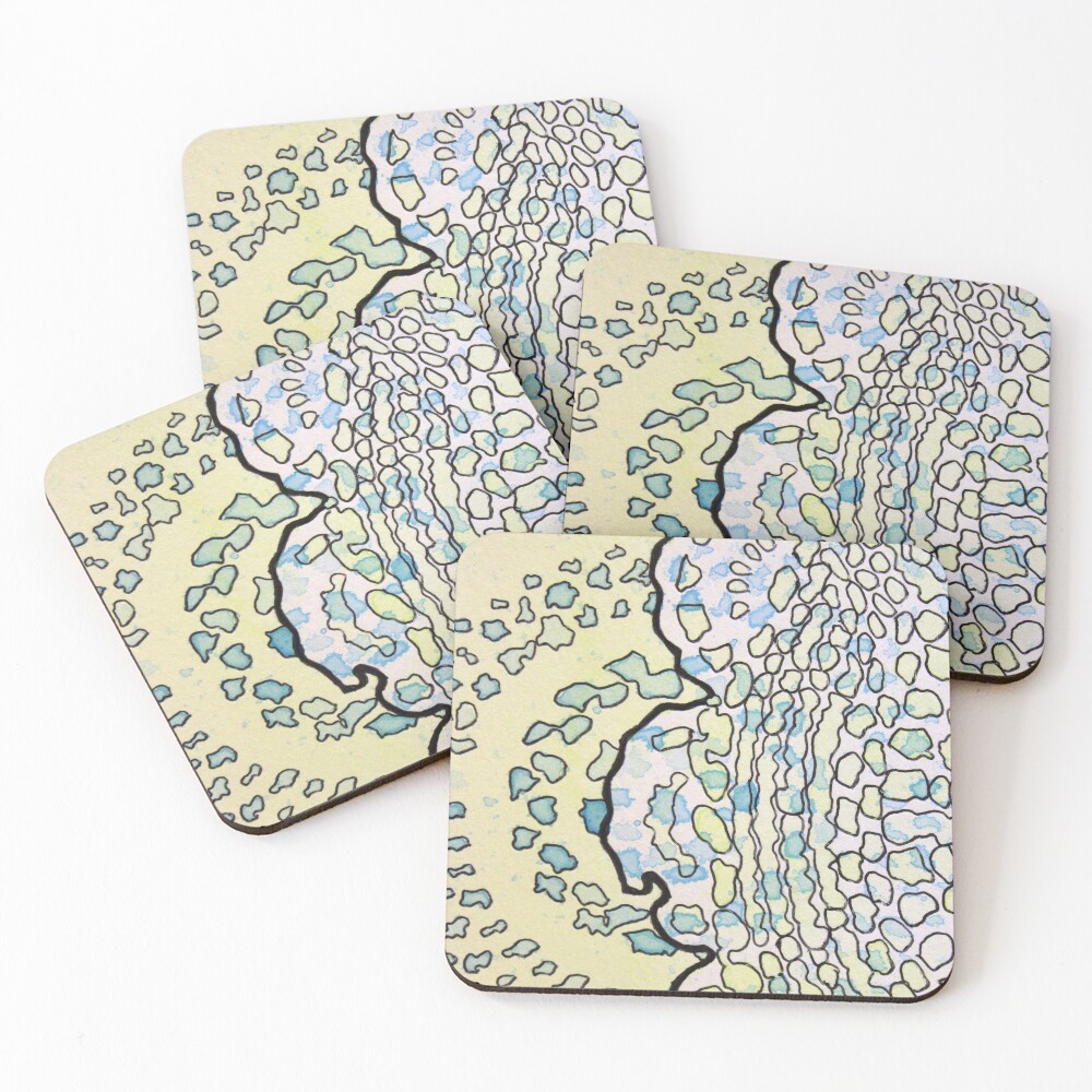 Item preview, Coasters (Set of 4) designed and sold by KatieSchutteArt.