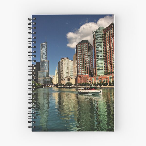 Item preview, Along the Chicago River designed and sold by Barbara  Brown.