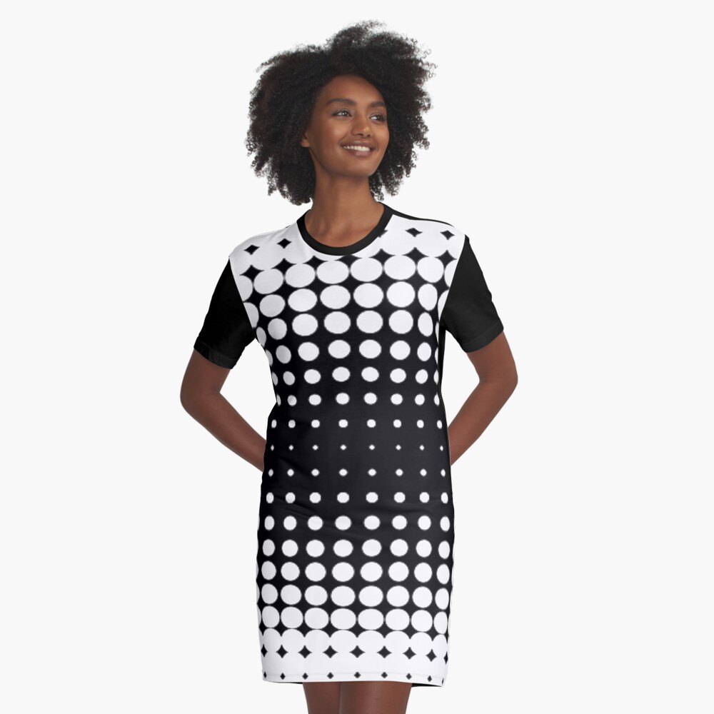 #metal #pattern #texture #abstract #steel #metallic #black #grid #hole #mesh #iron #design #textured #wallpaper #surface #gray #technology #material #backgrounds #round #seamless #circle #backdrop Graphic T-Shirt Dress