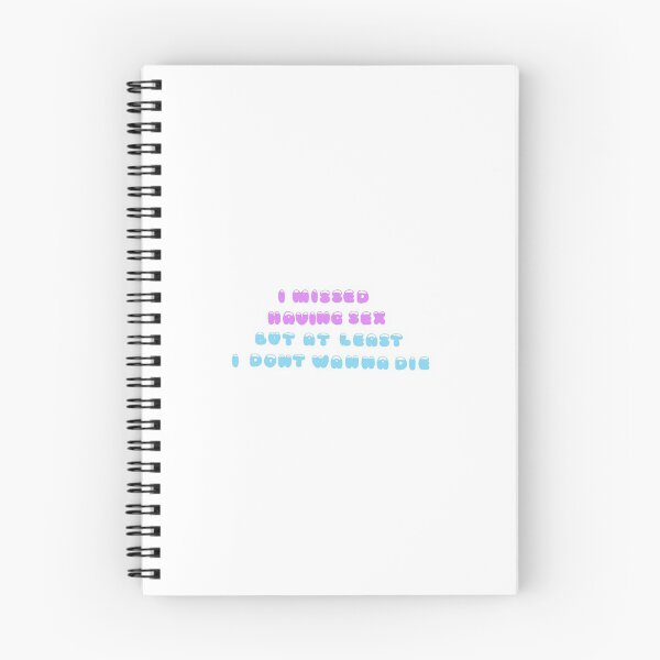 Item preview, Bule/Pink Waterparks: I Missed Having Sex But at Least I Don't Wanna Die  designed and sold by KMGraphics99.