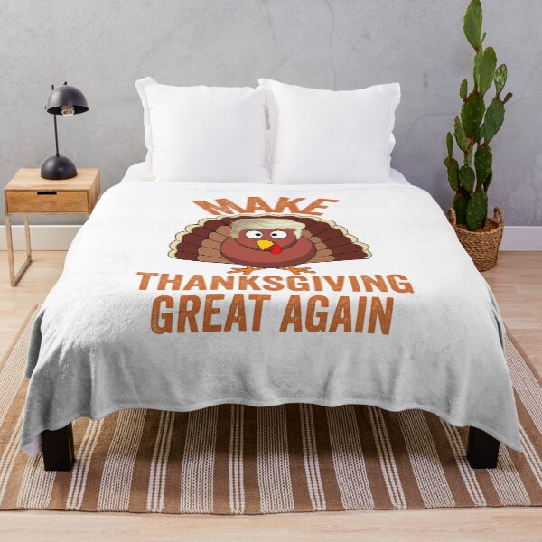 Item preview, Make Thanksgiving Great Again Trump Turkey designed and sold by ShirtsForHumans.