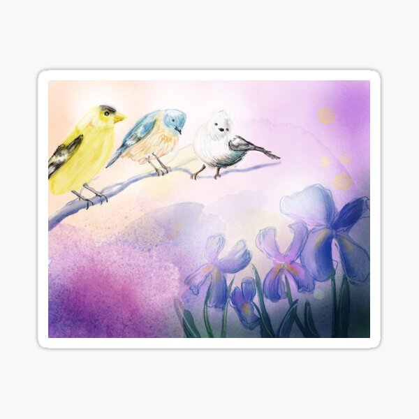 Item preview, Three Birds designed and sold by RyanBauerWalsh.