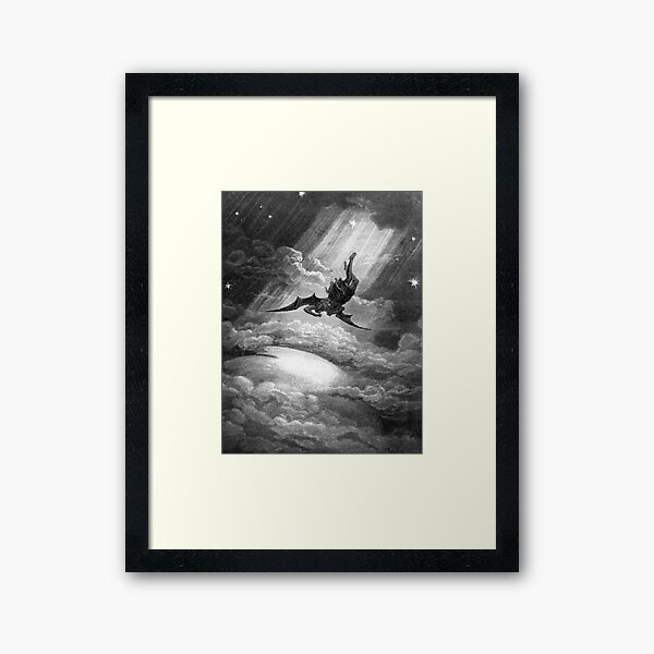 The Fall of Satan - Gustave Dore Framed Art Print