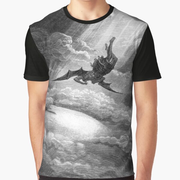 The Fall of Satan - Gustave Dore Graphic T-Shirt