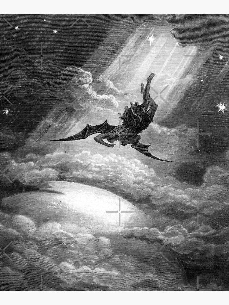 The Fall of Satan - Gustave Dore by forgottenbeauty