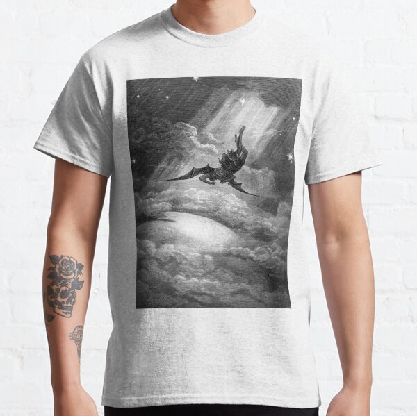 Vista previa del artículo con la obra «La caída de Satanás - Gustave Dore», diseñado y vendido por forgottenbeauty.