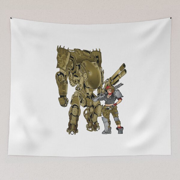 Item preview, Moze The Gunner With Iron Bear Borderlands 3 designed and sold by WordsGamersUse.