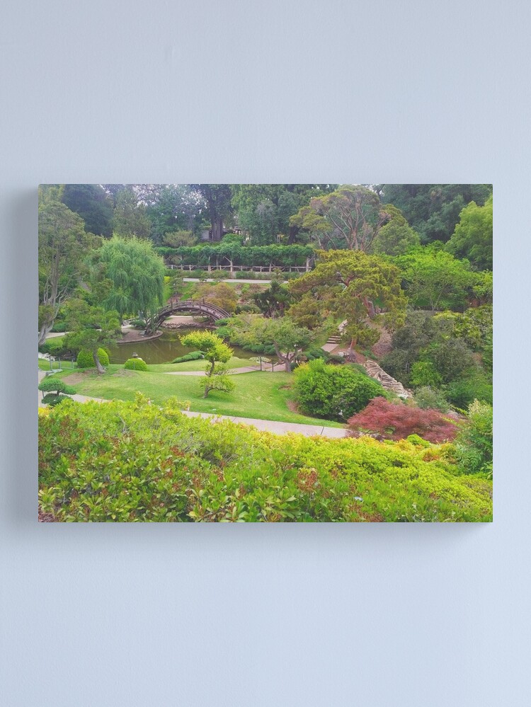 Thumbnail 2 of 3, Canvas Print, The Japanese Garden designed and sold by TalBright.