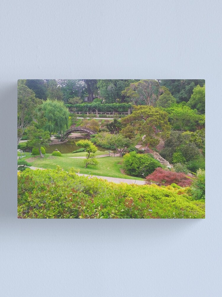 Alternate view of The Japanese Garden Canvas Print