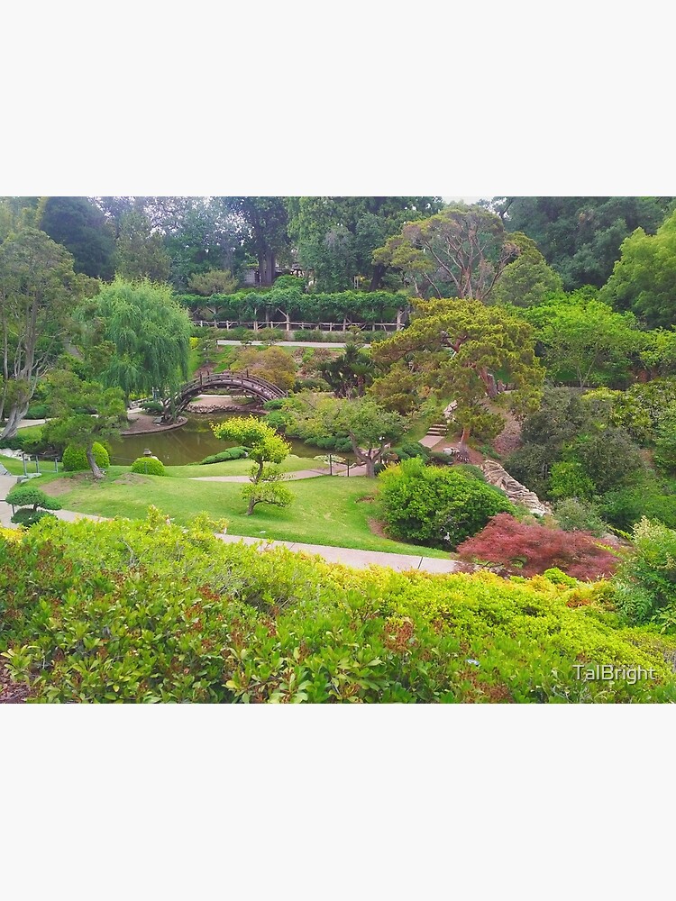 Thumbnail 3 of 3, Canvas Print, The Japanese Garden designed and sold by TalBright.