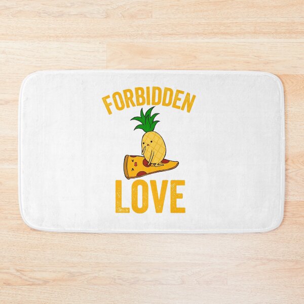 Item preview, Forbidden Love Funny Pineapple Pizza Graphic Image designed and sold by ShirtsForHumans.