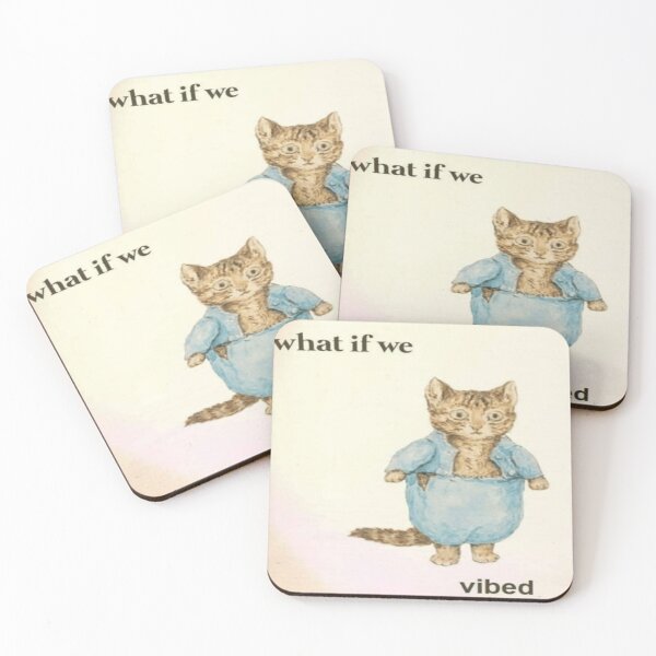Item preview, what if we vibed cat designed and sold by charlotteruss14.