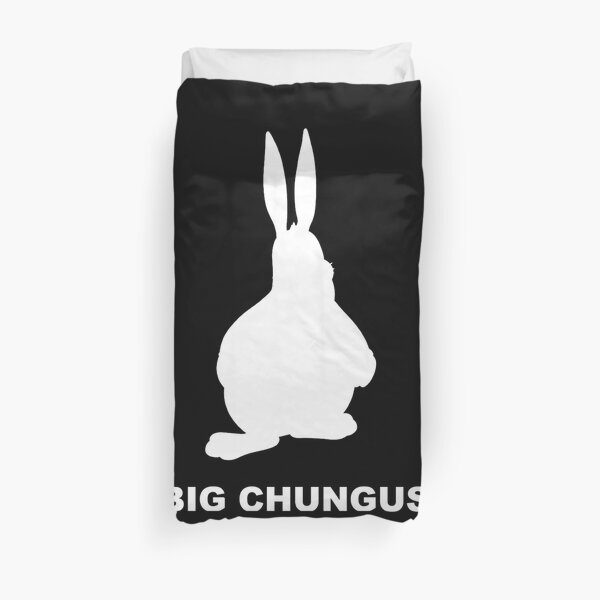 Big Chungus Duvet Covers Redbubble - roblox big chungus song id roblox free boy face