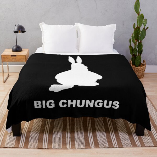 Item preview, Big Chungus Meme silhouette designed and sold by Draculaura2009.