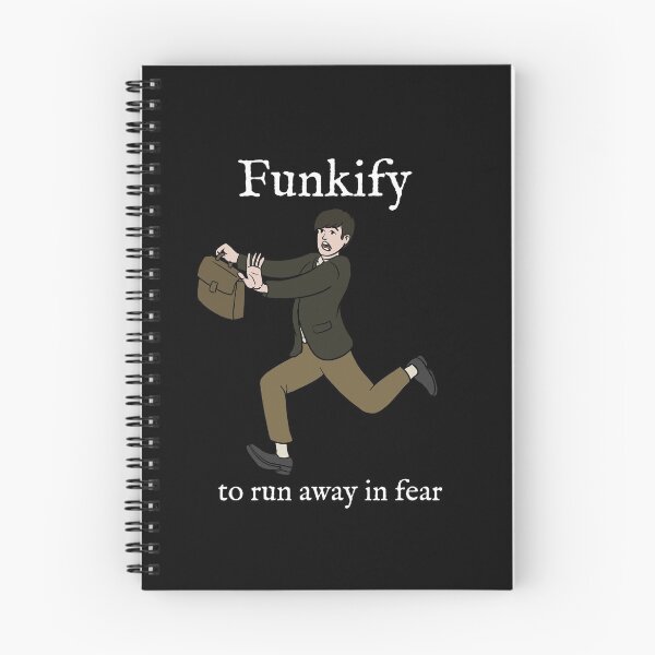 Item preview, Flight & Definitely No Fight [Funkify - to run away in fear] Wear Your Dictionary designed and sold by WearYourWords.