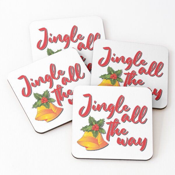 Item preview, Jingle All The Way Decorative Worded designed and sold by IdentiTee Studios.