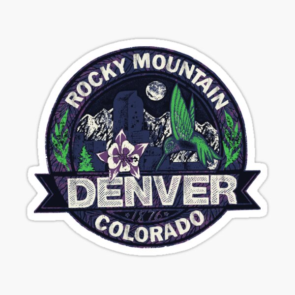  Stickers Vinyl Downtown Glenwood Springs Colorado This