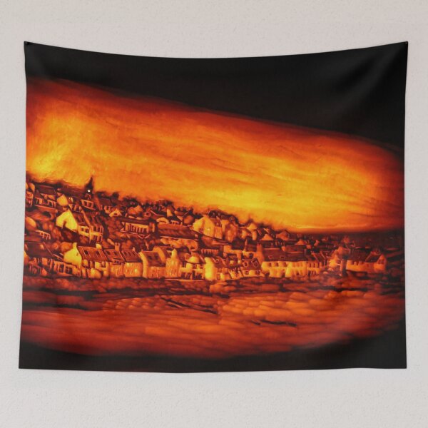 Item preview, Pittenweem West Shore - Pumpkin Carving designed and sold by Moti Black.