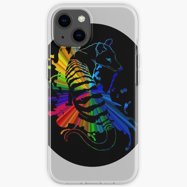 Rainbow Thylacine iPhone Soft Case