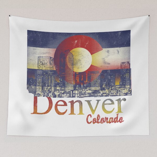 Item preview, denver colorado flag designed and sold by inkzella.