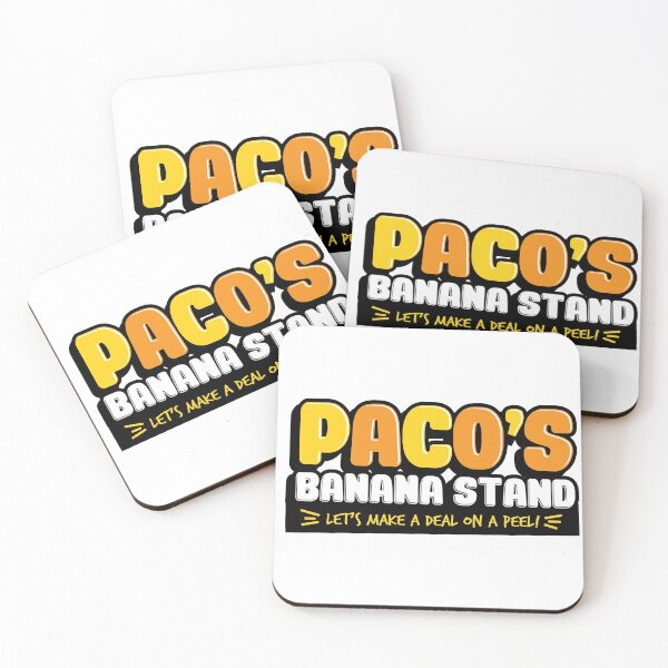 Item preview, Paco's Banana Stand - Text Logo designed and sold by Justin Ellis.