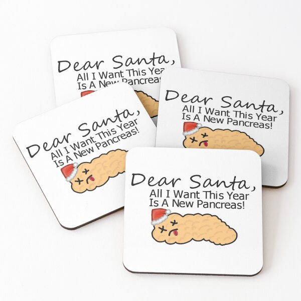 Item preview,  All I want This Year Is A New Pancreas! designed and sold by CatGirl101.