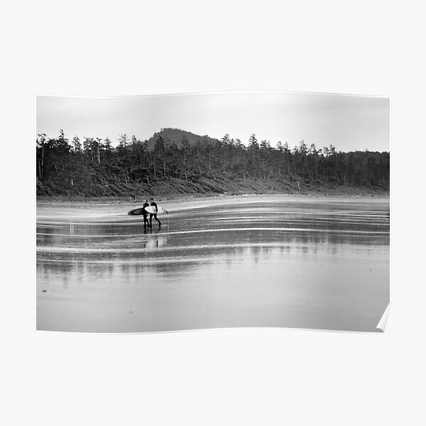 A long days surf Poster