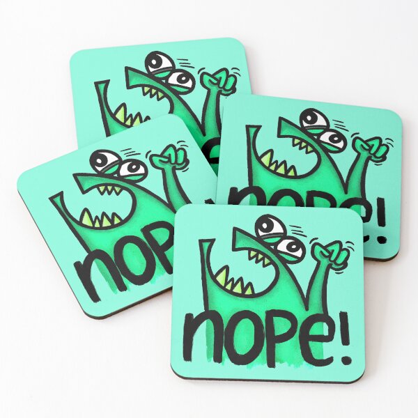 Item preview, Nope! designed and sold by RAWWR.
