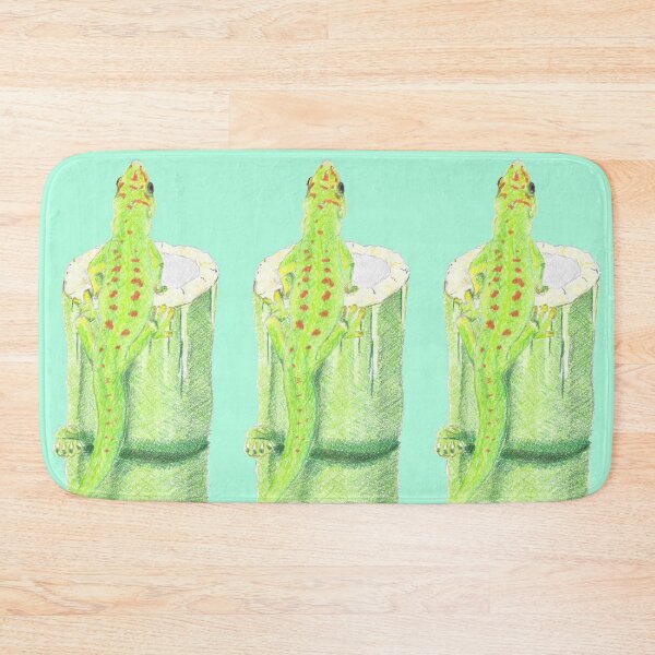 Item preview, Day Gecko on Bamboo designed and sold by TinkerandBone.