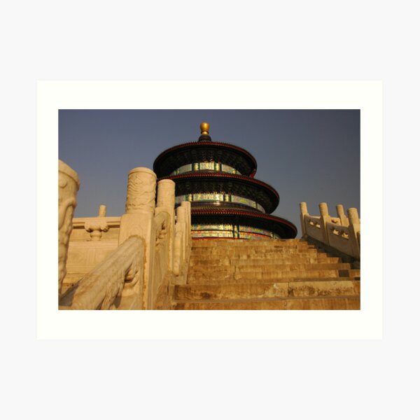Stairway to (the Temple of) Heaven Art Print