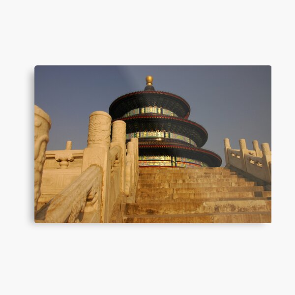 Stairway to (the Temple of) Heaven Metal Print