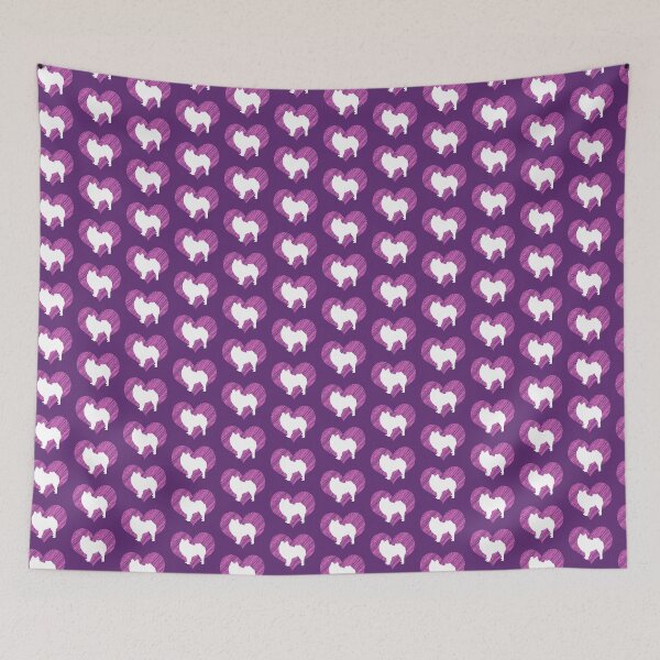 Artikelvorschau, Pomeranian Lovers gift I love dog parent dog mom, dog dad  dog owner gift idea entworfen und verkauft von LoveEveryWear.