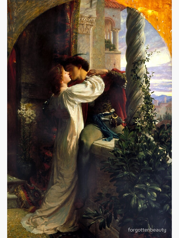 "Romeo and Juliet Sir Francis Bernard (Frank) Dicksee" Art Print by