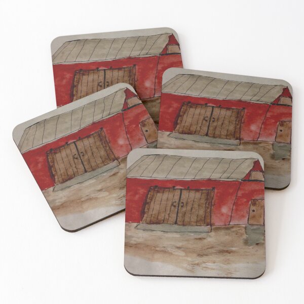 Item preview, THE Red Barn yard  designed and sold by Tonyasartprints.
