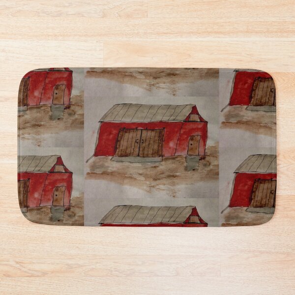 Item preview, THE Red Barn yard  designed and sold by Tonyasartprints.