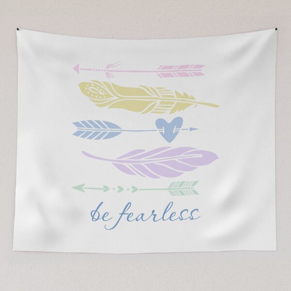 Item preview, Be fearless feathers and arrows designed and sold by Biddy Dev.