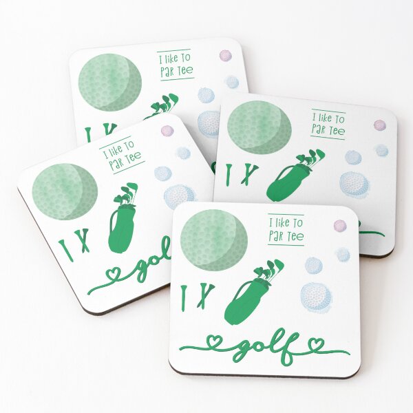 Item preview, Kelly Green Watercolor Golf and Golfer Pack designed and sold by The-Goods.