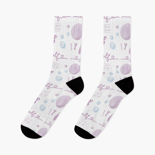 Item preview, Mauve Watercolor Golf and Golfer Pack designed and sold by The-Goods.
