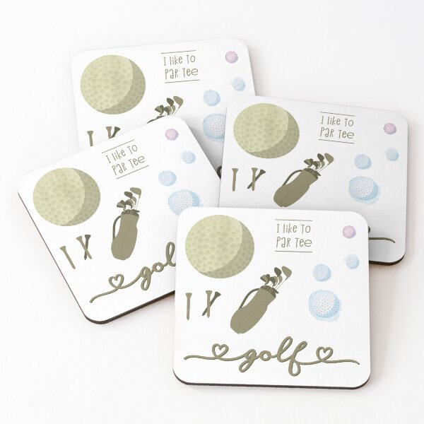 Item preview, Olive Green Watercolor Golf and Golfer Pack designed and sold by The-Goods.