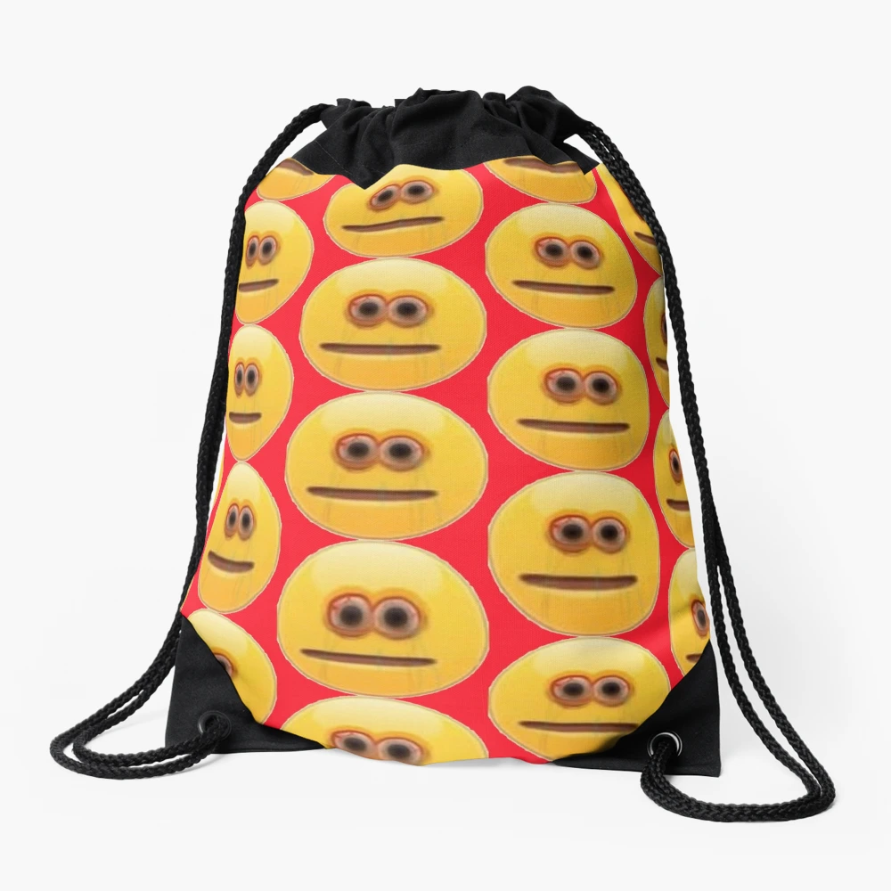 Emoji cheap drawstring backpack