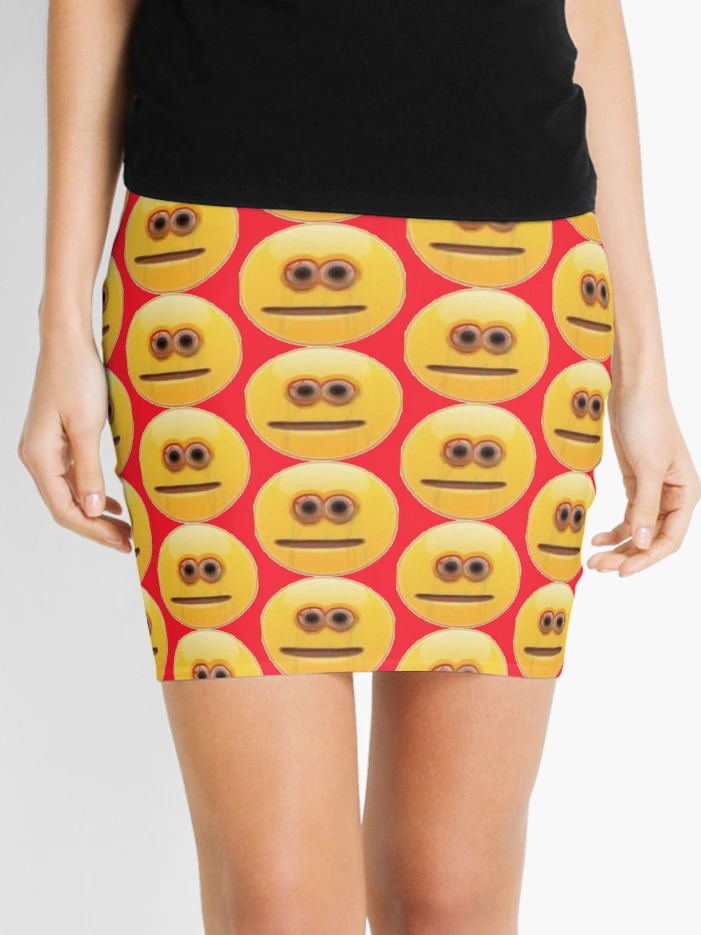 Cursed Emojis Pack Mini Skirt for Sale by kativan