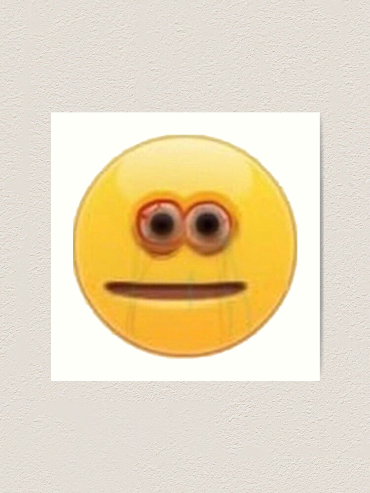 Cursed Emoji Poster for Sale by SnotDesigns