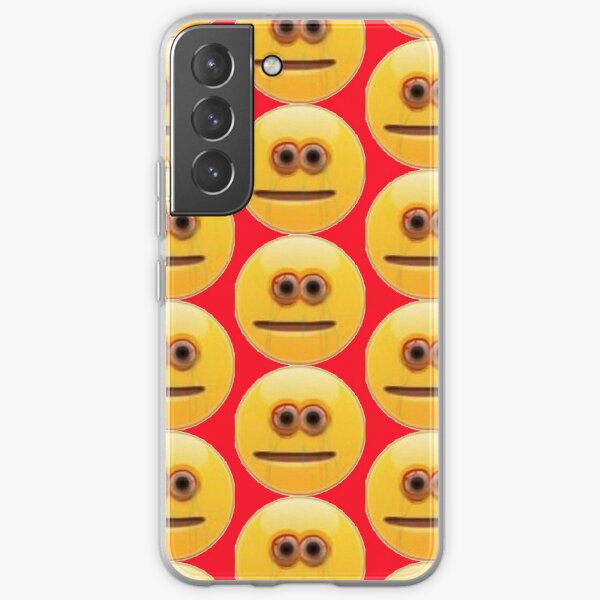 Cursed Emoji Meme Cute Soft Phone Case for iPhone 13 12 Pro 